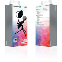 Mikrofon Connect CMI-8008, USB, POP filtr