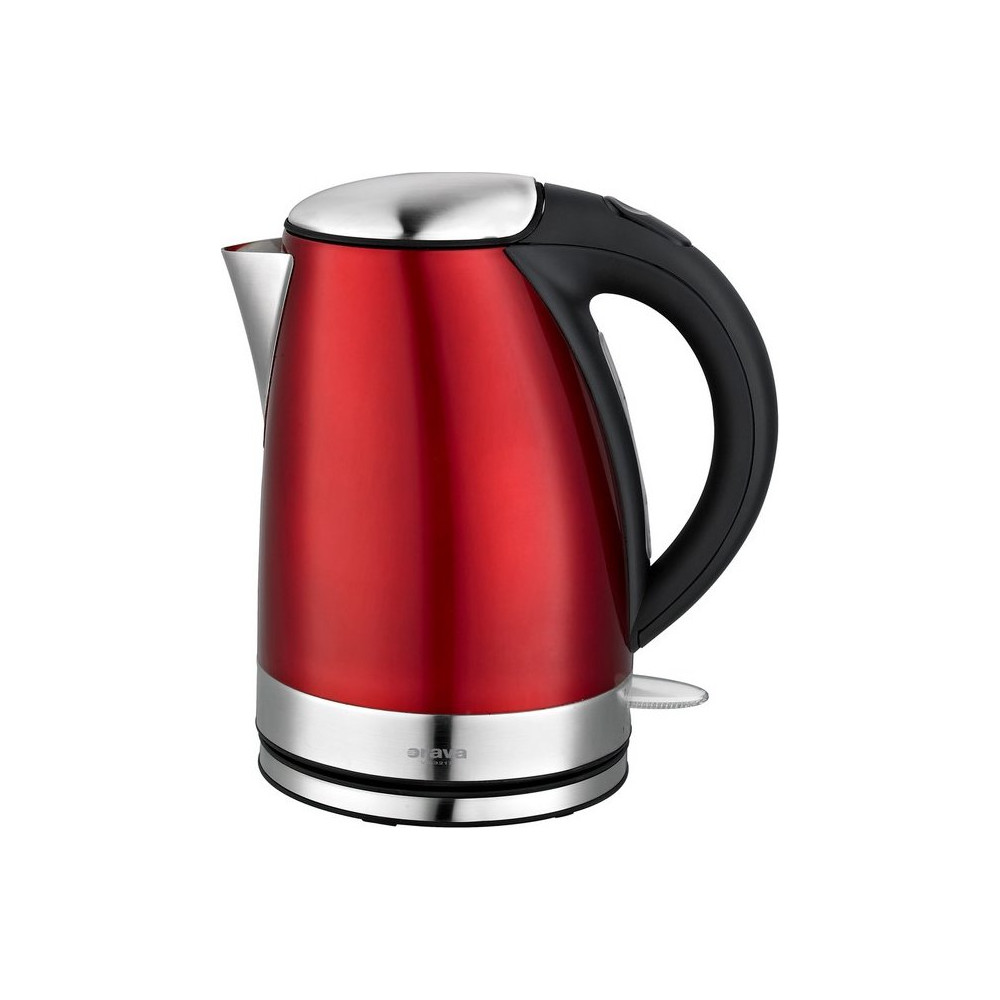 Rychlovarná konvice Orava VK 3217 R, 1,7 l, 2000 W, červená nerez