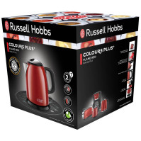 Rychlovarná konvice Russell Hobbs 24992-70, 1 l, 2400 W, červená