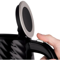 Rychlovarná konvice Russell Hobbs 26380-70 Groove Kettle Black,1,7 l, 2400 W, černá