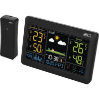 Domácí bezdrátová meteostanice EMOS E0387, černá