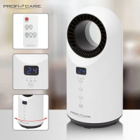 Keramický horkovzdušný stolní ventilátor ProfiCare HL 3086, 2000 W, 36 cm, 2 stupně