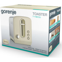 Topinkovač Gorenje T1100CLI, 1100 W, nerez, béžová