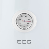 Rychlovarná konvice ECG RK 1700, 1,7 l, 2200 W, Magnifica Intenso / bílá