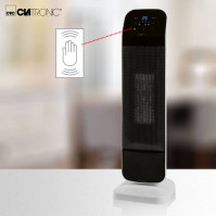 Keramický horkovzdušný ventilátor Clatronic HL 3763, 61 cm, 2000 W, oscilace