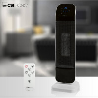 Keramický horkovzdušný ventilátor Clatronic HL 3763, 61 cm, 2000 W, oscilace