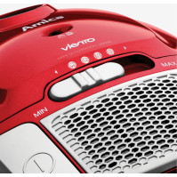 Sáčkový vysavač Amica Viento VI2031, 900 W, 78 dB, červený