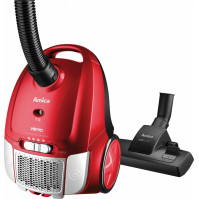 Sáčkový vysavač Amica Viento VI2031, 900 W, 78 dB, červený
