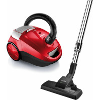 Sáčkový vysavač Amica Viento VI2031, 900 W, 78 dB, červený