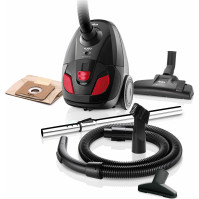 Sáčkový vysavač Amica VM 1043 Yugo, 900 W, 79 dB, černý