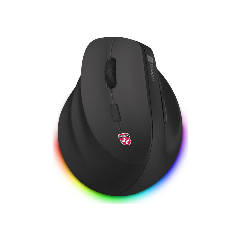 Myš pro leváky Connect IT Cloudy Left CMO-2620-LH, černá