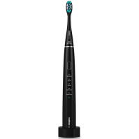 Sonický dobíjecí zubní kartáček Niceboy ION Sonic Black, 5 režimů, 43000 kmitů/s