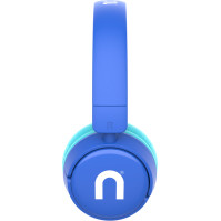 Bezdrátová dětská sluchátka Niceboy HIVE Kiddie Blue, BT, 15 h., modrá