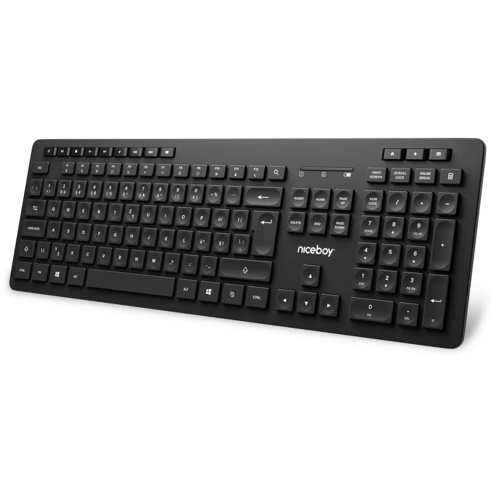 Bezdrátová klávesnice Niceboy OFFICE K10 Comfort
