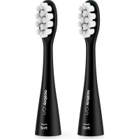 Náhradní kartáčky Niceboy ION Sonic Soft Black, 2 ks