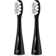 Náhradní kartáčky Niceboy ION Sonic Soft Black, 2 ks