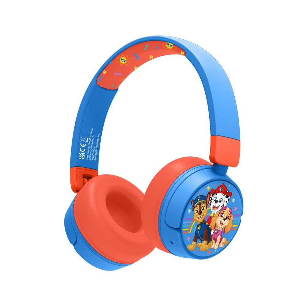 Dětská sluchátka OTL Technologies PAW Patrol Wireless PAW981, modrá