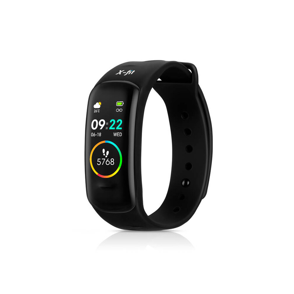 Fitness náramek s displejem Niceboy X-fit Plus, černá