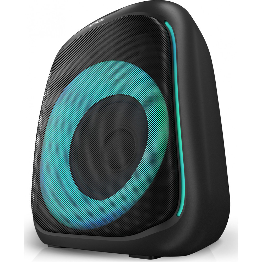 Party reproduktor Niceboy PARTY BOOM 80W, MaxxBass, mikrofon, 10 h