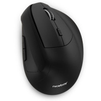 Vertikální bezdrátová myš Niceboy OFFICE M40 Vertical, 2x AAA bat., optická