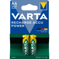 Nabíjecí baterie Varta Rechargeable Accu AA (5716101402), HR06, 2600 mAh, Ni-MH, blistr 2 ks