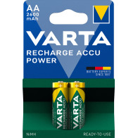 Nabíjecí baterie Varta Rechargeable Accu AA (5716101402), HR06, 2600 mAh, Ni-MH, blistr 2 ks