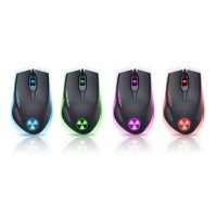 Optická herní myš Connect IT Battle Rainbow CI-1128, 1000-3200 DPI, podsvícení