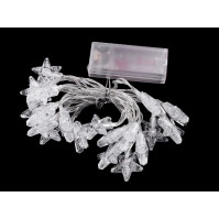 LED světelný řetěz hvězda SP-HV02RGB, 2 m, AA, barevný