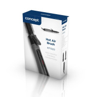 Kulmofén na vlasy Concept Titan Care KF1320, 600 W, 2 nástavce, 2 teploty