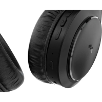 Bezdrátová sluchátka Meliconi HP Flash Evo 497334, mikrofon, BT, černá