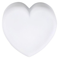 Dětská dekorativní LED lampička srdce Rabalux 1474 Lizzy, 0,18 W, 3000 K, bílá