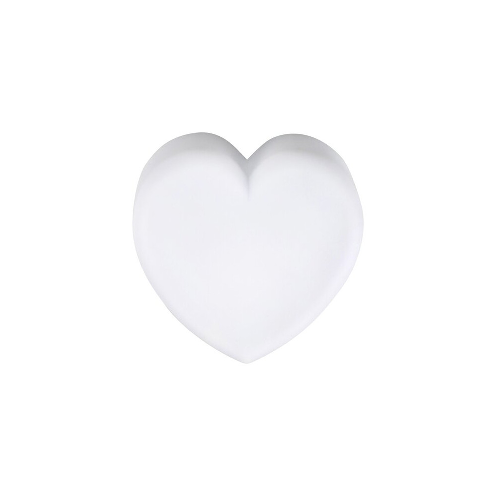 Dětská dekorativní LED lampička srdce Rabalux 1474 Lizzy, 0,18 W, 3000 K, bílá