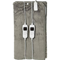 Elektrická vyhřívaná přikrývka Nedis PEBL130CWT2, 160x140 cm, 9 teplot