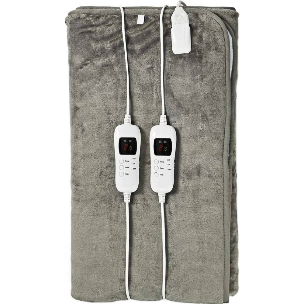 Elektrická vyhřívaná přikrývka Nedis PEBL130CWT2, 160x140 cm, 9 teplot