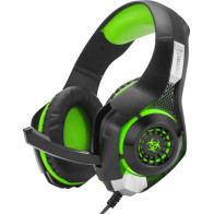 Headset Connect IT Biohazard CHP-4510-GR, černý/zelený