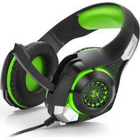 Headset Connect IT Biohazard CHP-4510-GR, černý/zelený