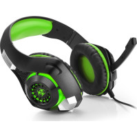 Headset Connect IT Biohazard CHP-4510-GR, černý/zelený