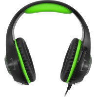 Headset Connect IT Biohazard CHP-4510-GR, černý/zelený