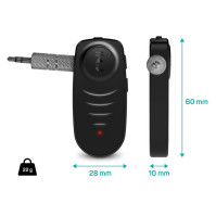 Redukce Connect IT bezdrátový audio receiver CFF-4050-BK, černý