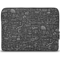 Pouzdro na notebook Connect IT Doodle 15.6" CFF-7015-DD, černé