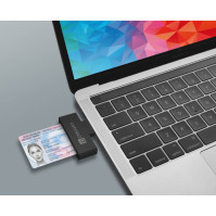 Čtečka eObčanek Connect IT CFF-3000-BK, černá