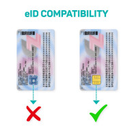 Čtečka eObčanek Connect IT CFF-3000-BK, černá