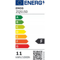 LED žárovka EMOS Classic A60 / E27 / 10,7 W (75 W) / 1 060 lm / teplá bílá