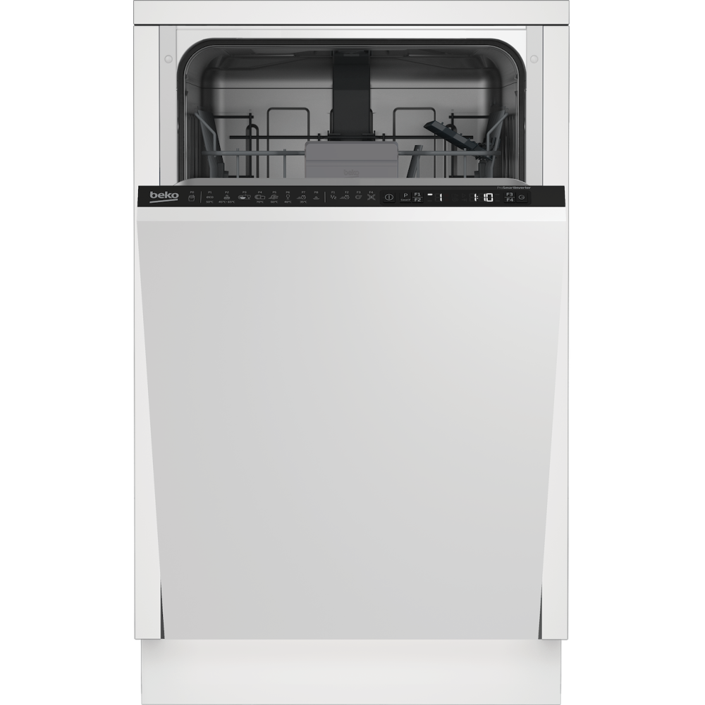 Vestavná myčka nádobí Beko Beyond BDIS38020Q, E, 45 cm, 10 sad