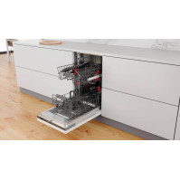 Vestavná myčka nádobí Whirlpool WSIO 3T125 6PE X, E, 45 cm, 10 sad, nerez