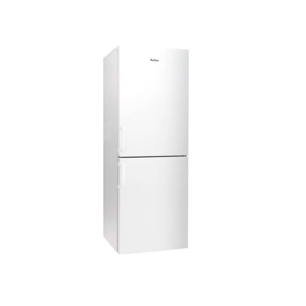 Chladnička s mrazničkou Amica VC 1522 W, kombi, E, 152 cm, 146/84 l, bílá