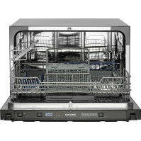 Vestavná myčka nádobí Concept MNV6760, plně integrovaná, F, 55 cm, 6 sad, černá