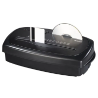 Skartovačka Hama Home X10CD (50543), křížový řez, 10 listů, stupeň utajení P-4, černý