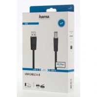 USB 2.0 kabel Hama 200604, typ A-B, 5 m