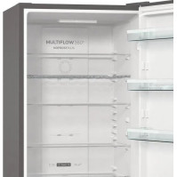 Lednice s mrazákem Gorenje NRK62DA2XL4, C, 200 cm, 255/106 l, nerez